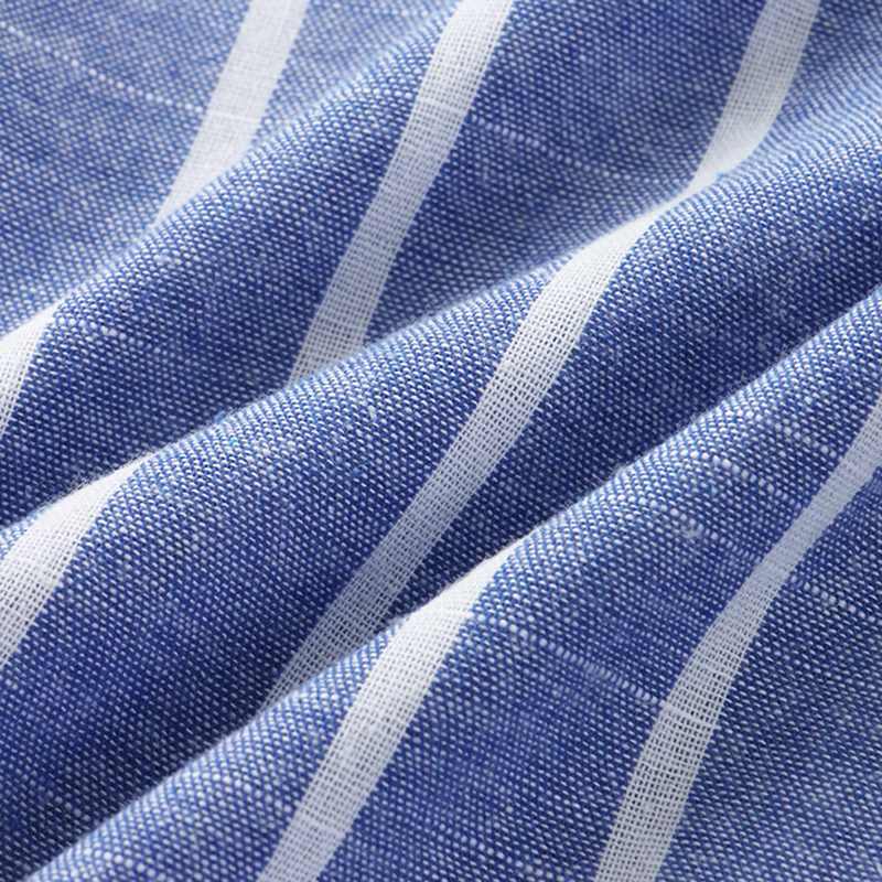 ROS | Blue Short Sleeves Striped Shirt