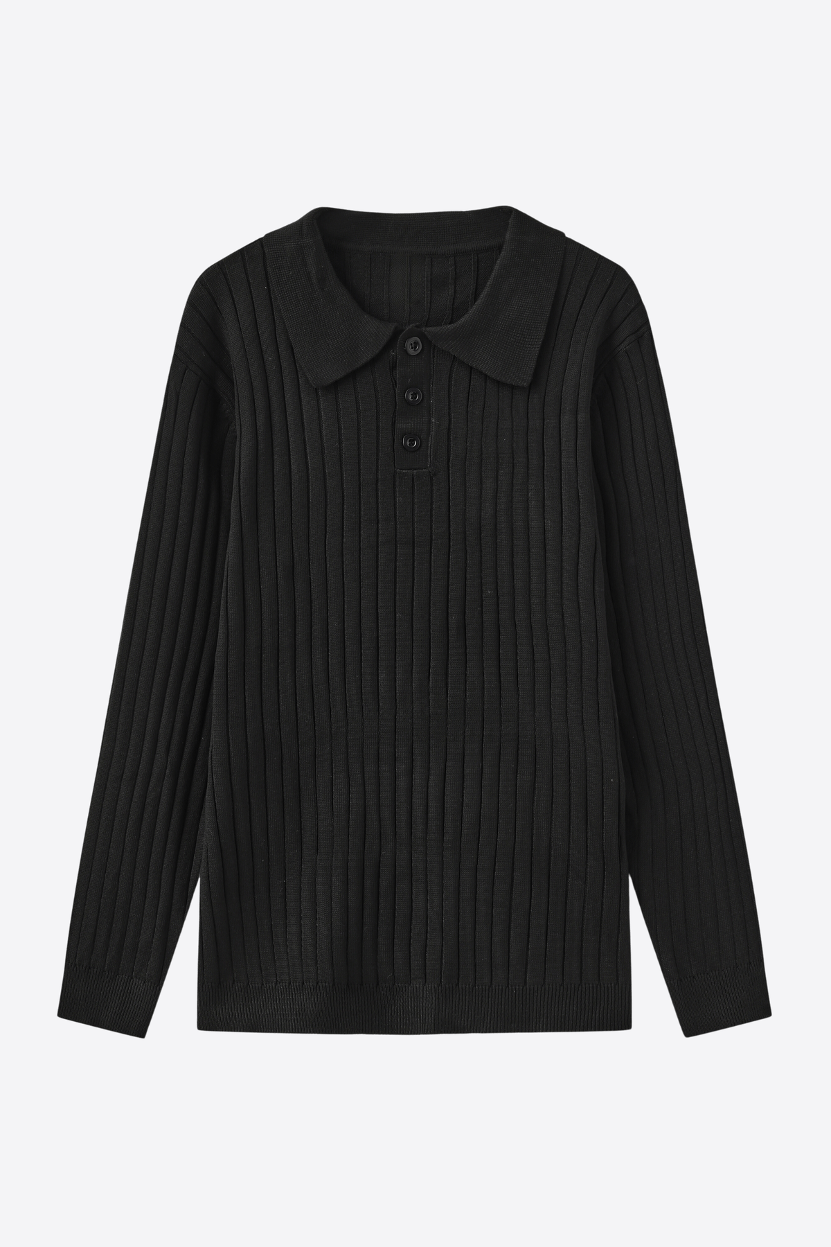 Verone - Long-Sleeved Striped Polo