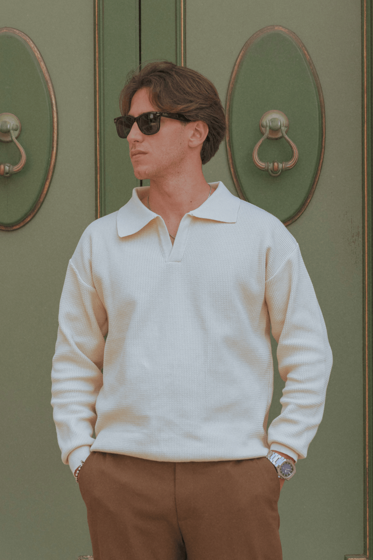 Lago - Collar Sweater