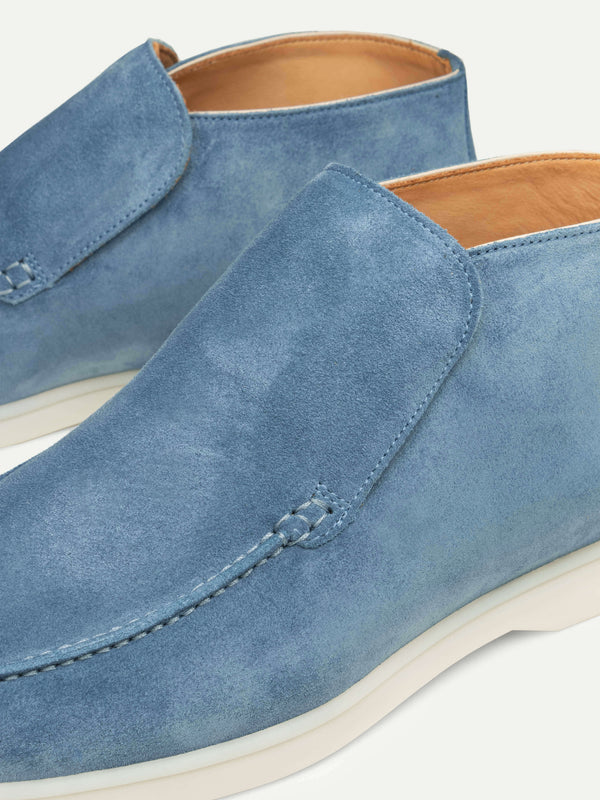 Baby Blue City Loafers