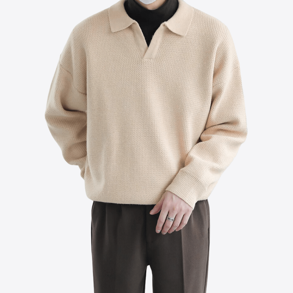 Apricot M Valentino Thin Wool Sweater