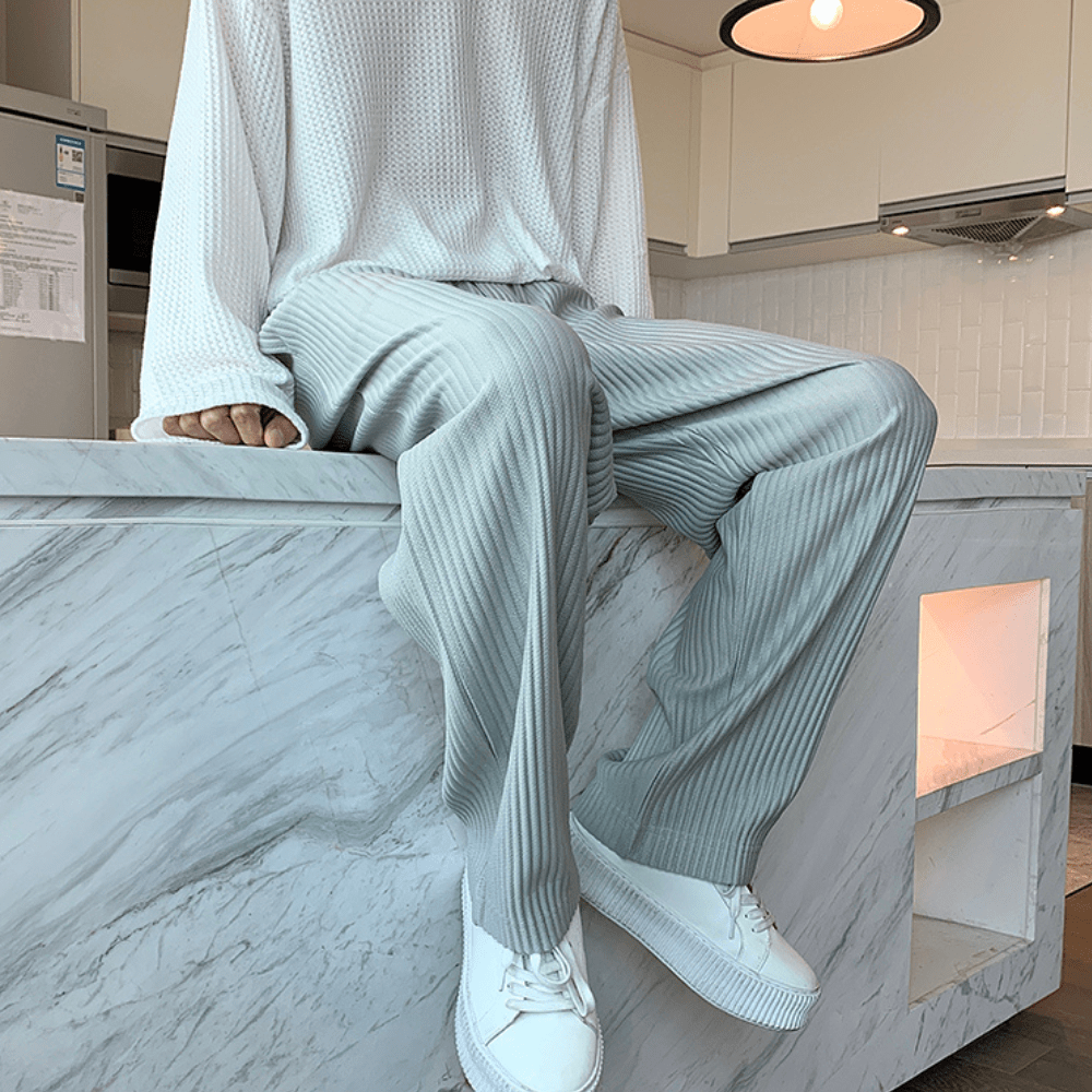 FRANC | Oversize Pants with Ribs