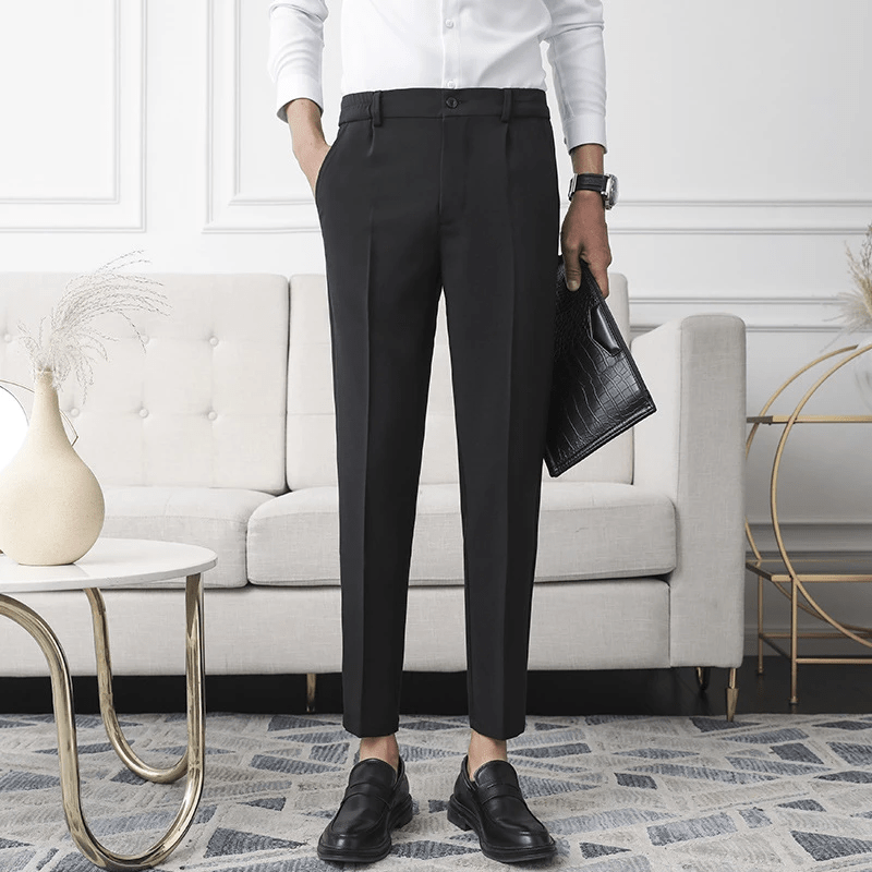 AUGUST  Elegant Fabric Pants– Belle Époque