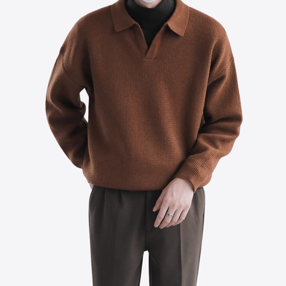 Vale Thin Wool Polo