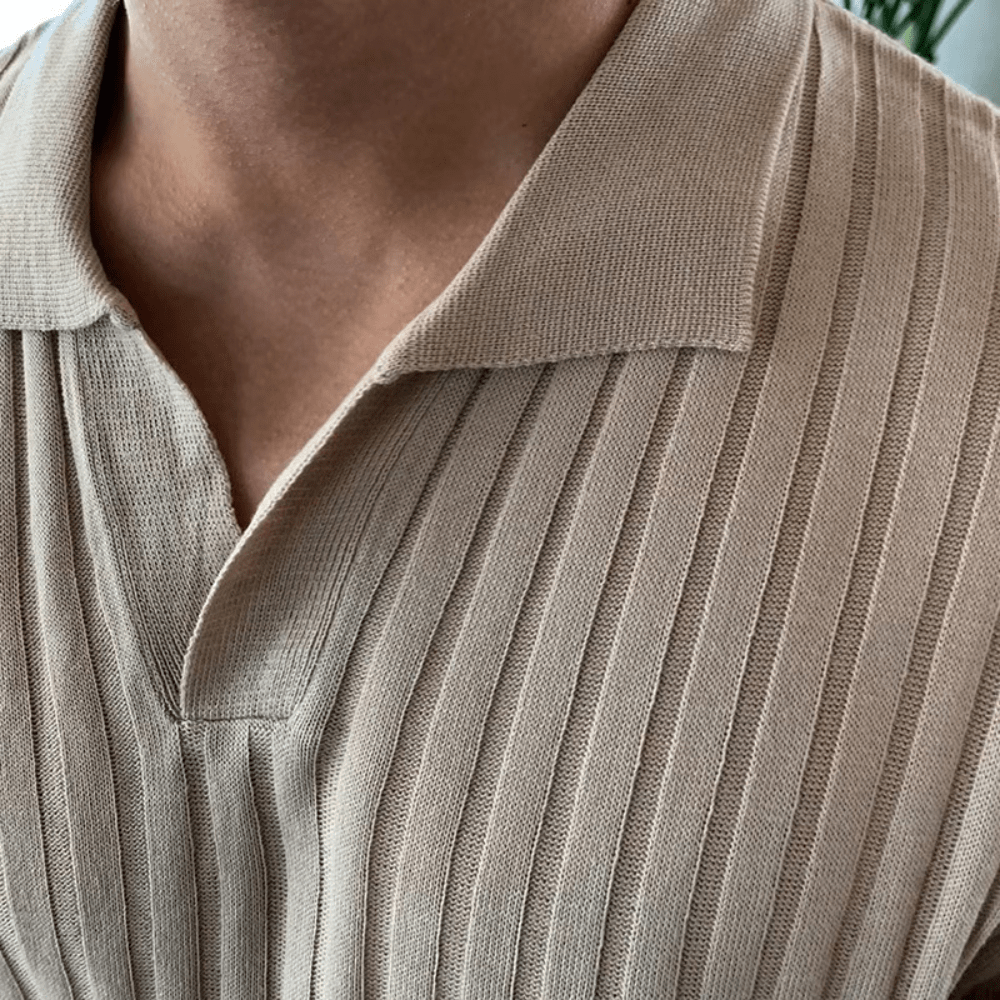 FAUSTO™ | Slim short-sleeved Polo Shirt
